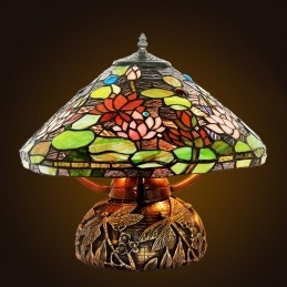 Tiffany retro bordslampa i...