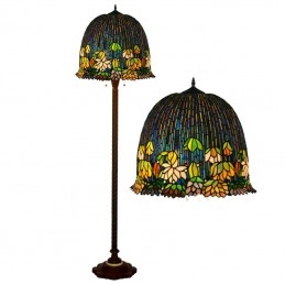 Retro Tiffany Golvlampa i...