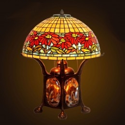 Tiffany lantlig bordslampa...