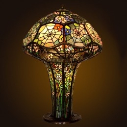 Tiffany retro bordslampa i...