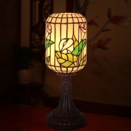 Tiffany retro bordslampa i...