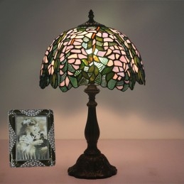 30 cm Tiffany bordslampa i...