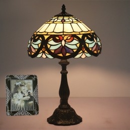 30 cm Tiffany bordslampa i...