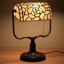 Tiffany Bank bordslampa i...