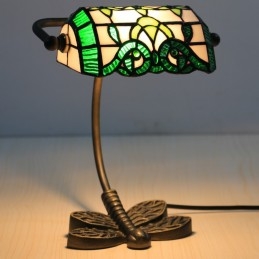 Tiffany Bank bordslampa i...