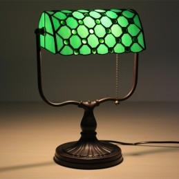 Tiffany Bank bordslampa i...