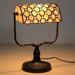 Tiffany Bank bordslampa i...