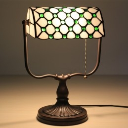 Tiffany Bank bordslampa i...