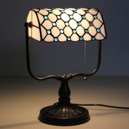 Tiffany Bank bordslampa i...