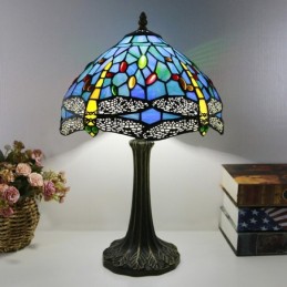 Tiffany Style Bordslampa 12...