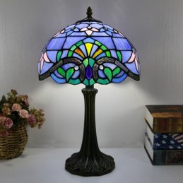 Tiffany-stil bordslampa 12...